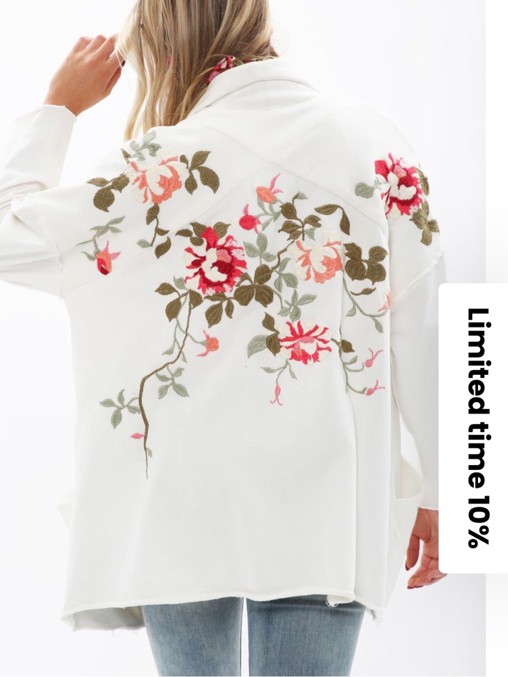 NWT Aratta Silent Journey- Knitted Romance Jacket